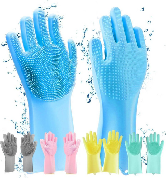 M.E.® Original Magic Silicon Dish-washing Gloves