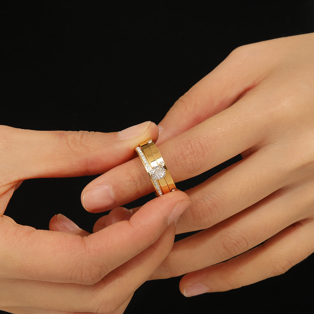 M.E.® Minimalist Gold Rings