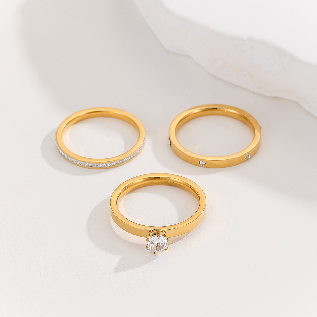 M.E.® Minimalist Gold Rings