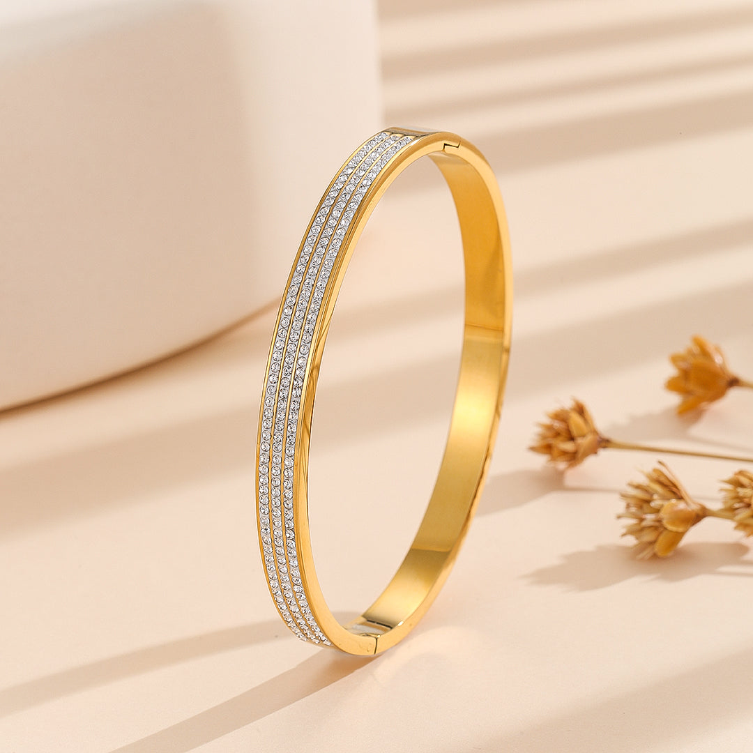 M.E.® Azure Bliss Diamond Bangle