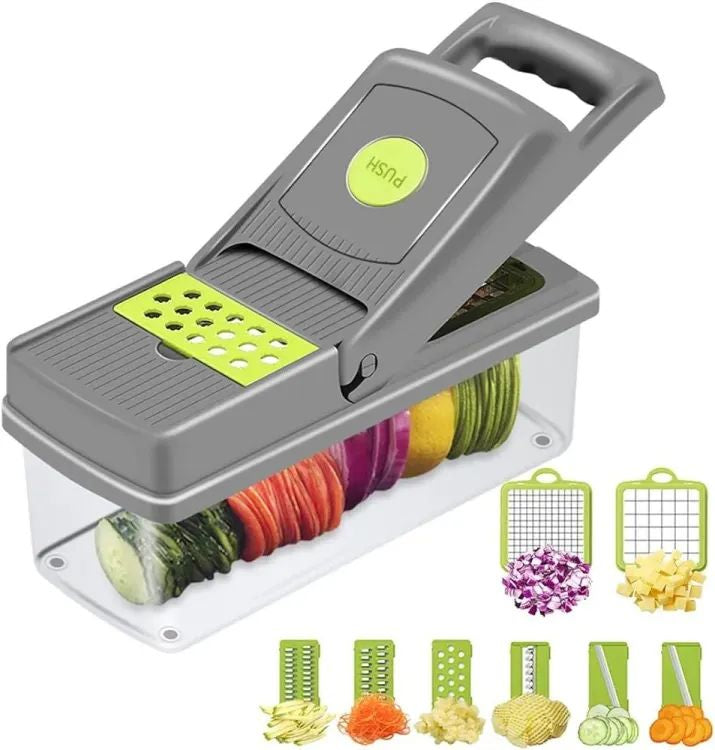 M.E.® Vegetable and fruit cutter nicer dicer all in one