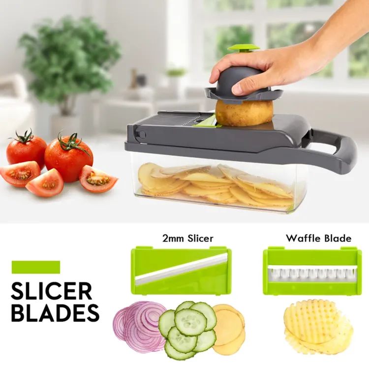 M.E.® Vegetable and fruit cutter nicer dicer all in one