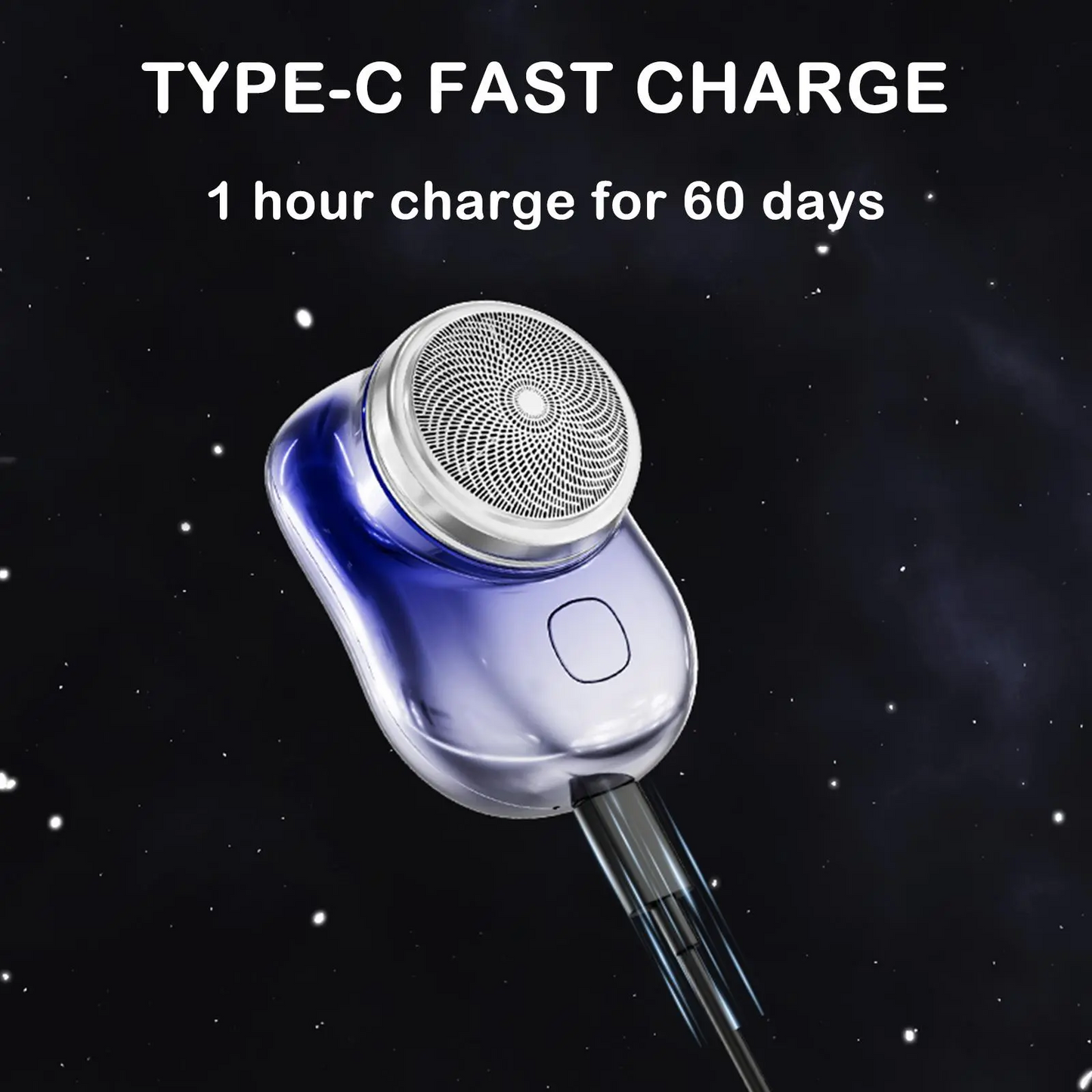 M.E.® Mini Type-C Fast Charging Pocket Razor