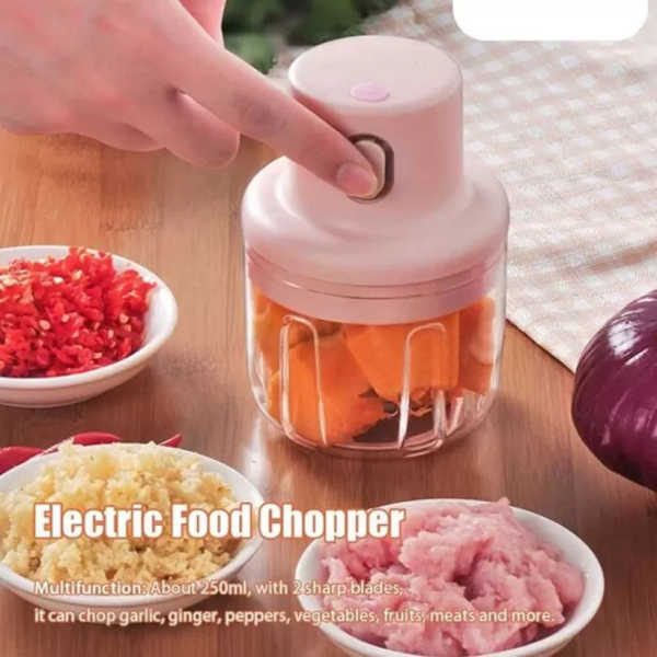 M.E.® Portable Mini Electric Garlic Food Chopper