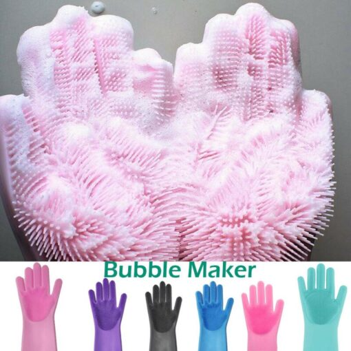 M.E.® Original Magic Silicon Dish-washing Gloves