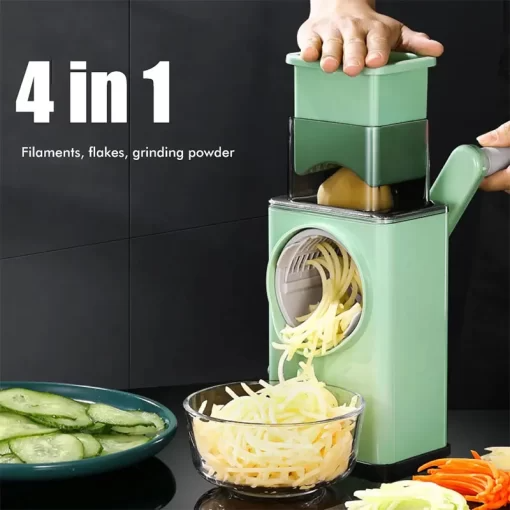 M.E.® 3 In 1 Round Cutter Vegetable Slicer Manual