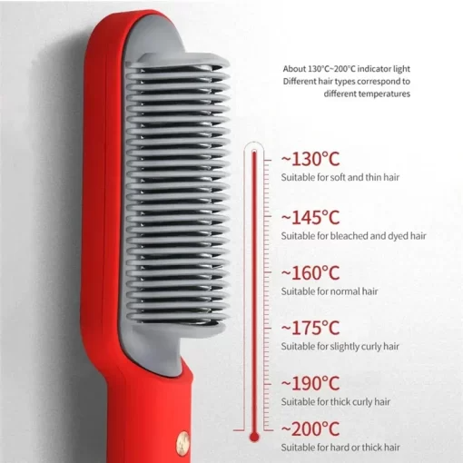 M.E.® 2-in-1 HAIR STRAIGHTENER COMB