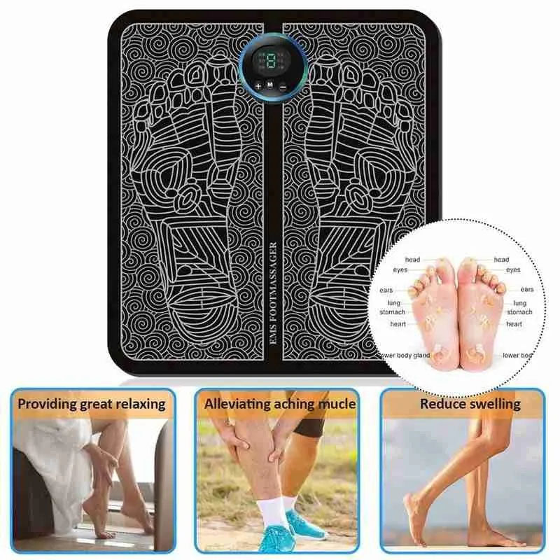 M.E.® Electric EMS Foot Massager Pad